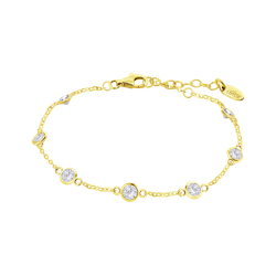 Pulsera Plata Dorada Lotus LP3451-2/3 Circonitas