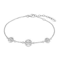 Pulsera Plata Lotus LP1982-2/1 Árbol De La Vida
