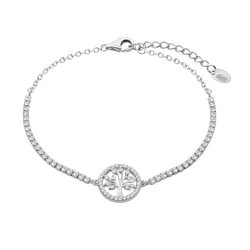 Pulsera Plata Lotus LP3679-2/1 Árbol De La Vida Circonitas