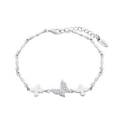 Pulsera Plata Lotus LP3813-2/1 Mariposa Circonitas