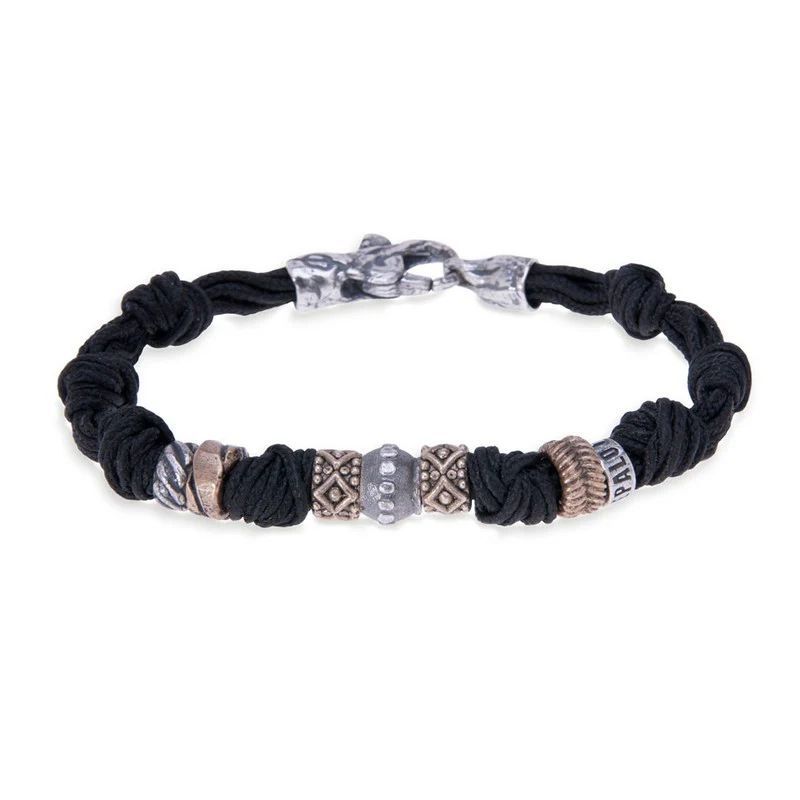 Pulsera PLATADEPALO Hombre Wolin. MB058N T/20