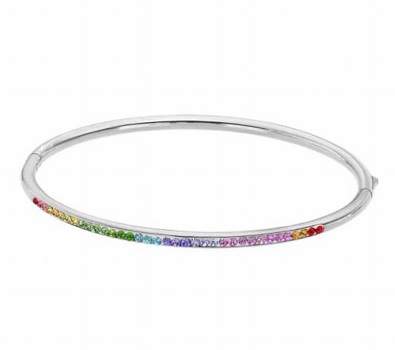 Pulsera rígida Lotus Rainbow