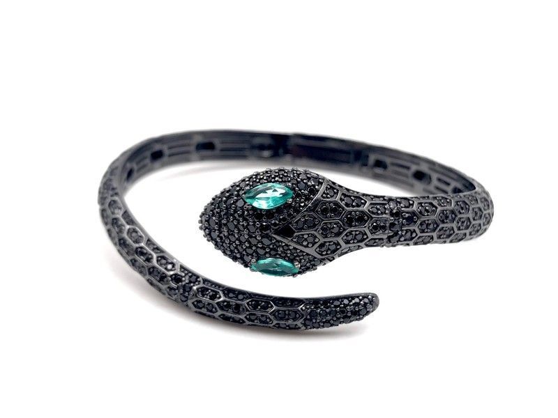 Pulsera Snake Black