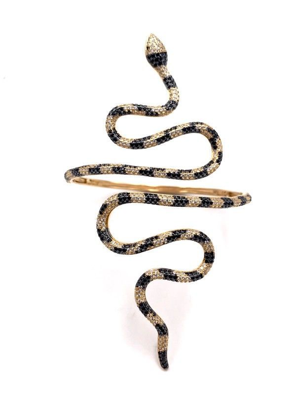 Pulsera Snake Larg Gold