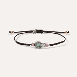 Pulsera SUNFIELD Cuarzo Azul Aguamarina Citrus Baguette. PU065411/49