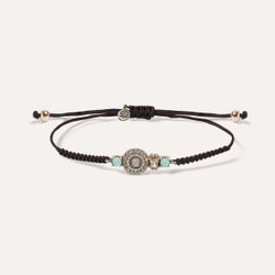 Pulsera SUNFIELD Cuarzo Azul Aguamarina Citrus Baguette. PU065411/53