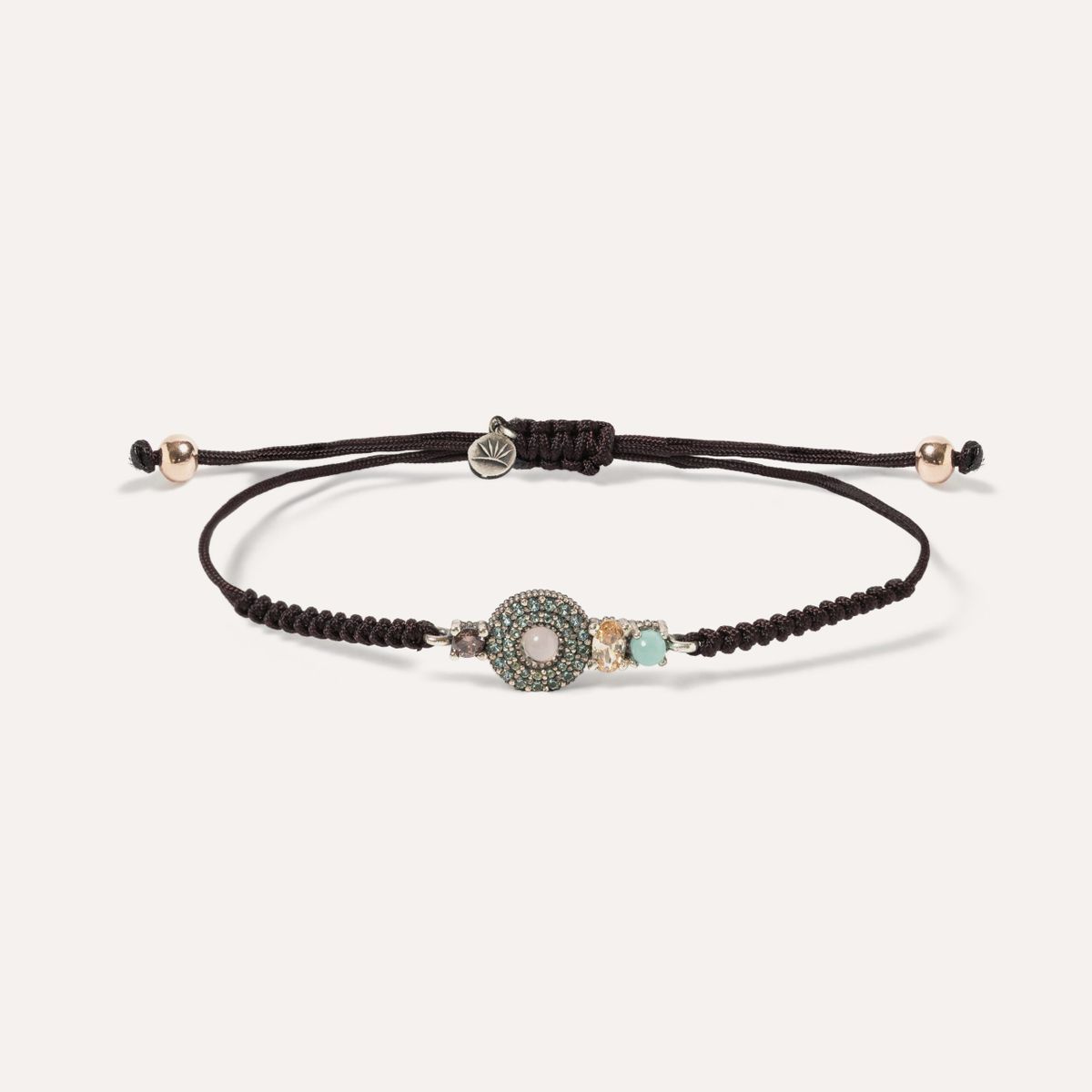 Pulsera SUNFIELD Cuarzo Rosa Citrus Oval PU065410/15