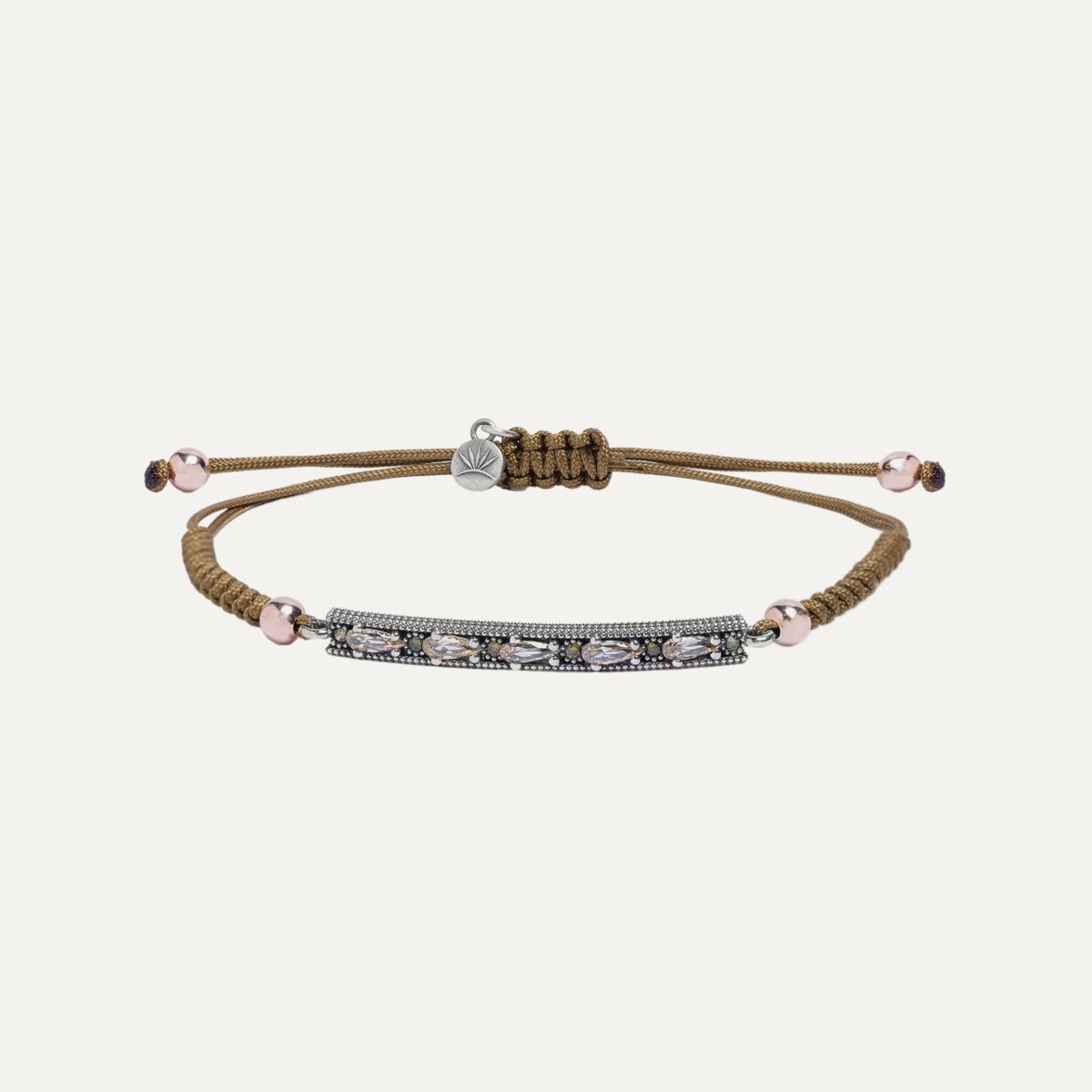 Pulsera SUNFIELD de Playa con Circonitas Amélie Poire. PU065443