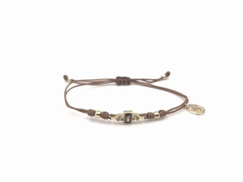 Pulsera Top Silver de plata chapada en oro