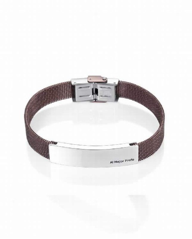 Pulsera viceroy de hombre con grabacion Al Mejor Profe