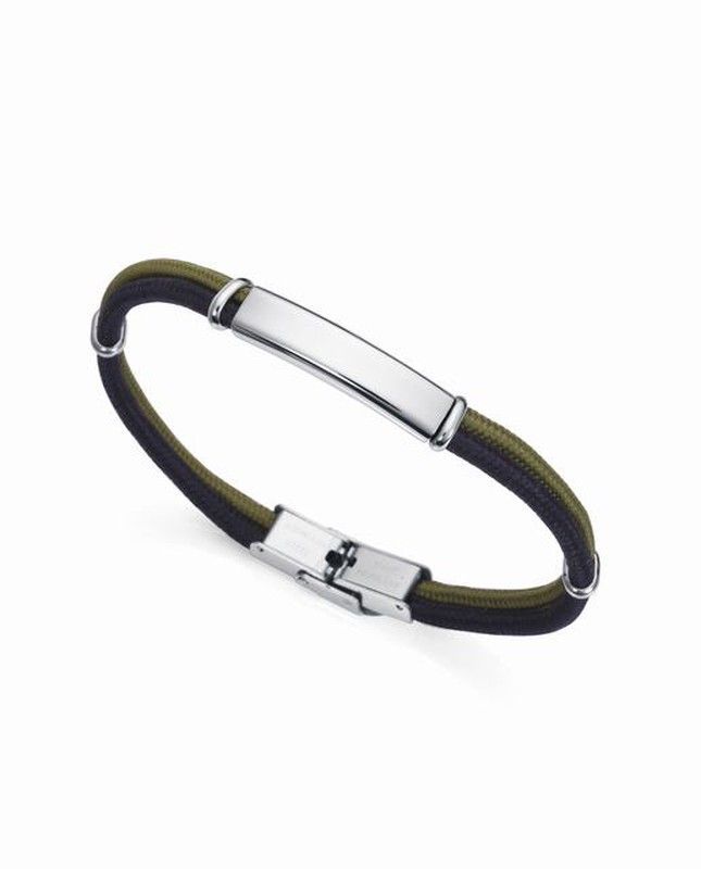 Pulsera Viceroy Heat nylon verde & negra