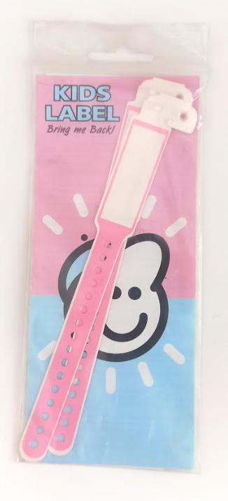 Pulseras identificativas niños Pack 2