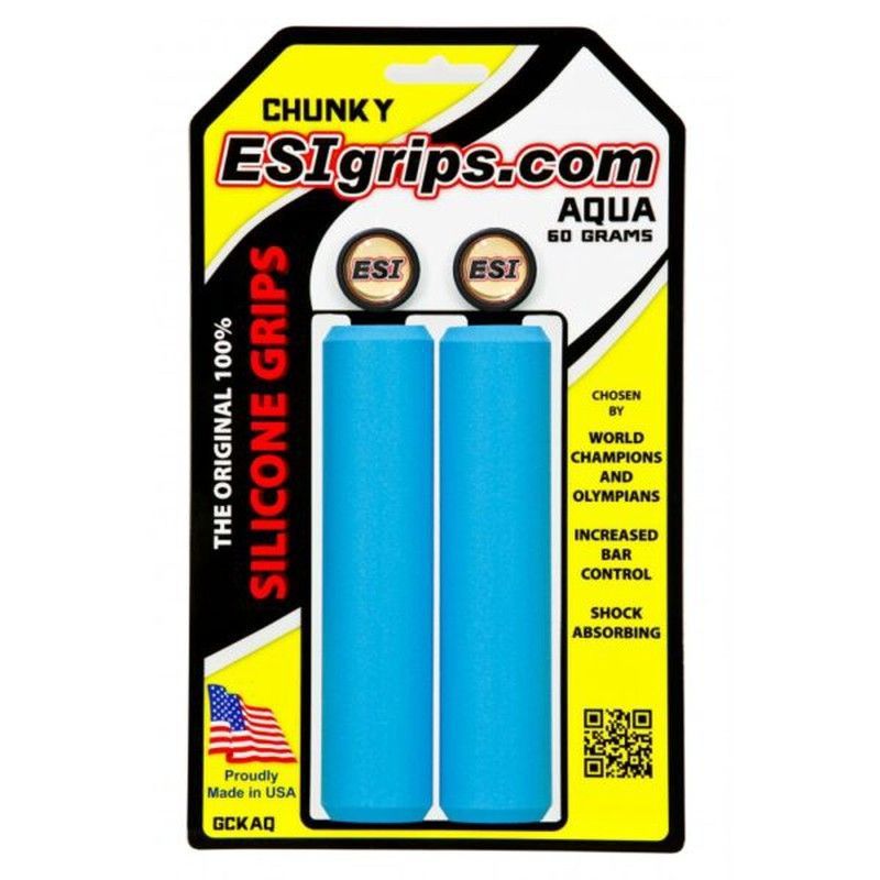 Puños Bicicleta Esigrips Extra Chunky Azul
