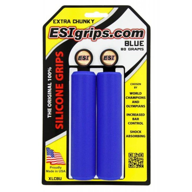 Puños Bicicleta Esigrips Extra Chunky Azul