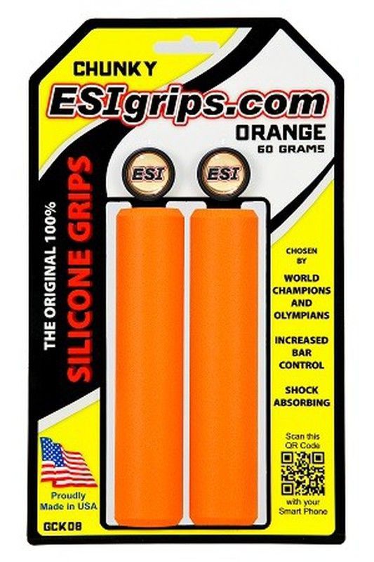 Puños Mtb Esigrips Chunky Naranja