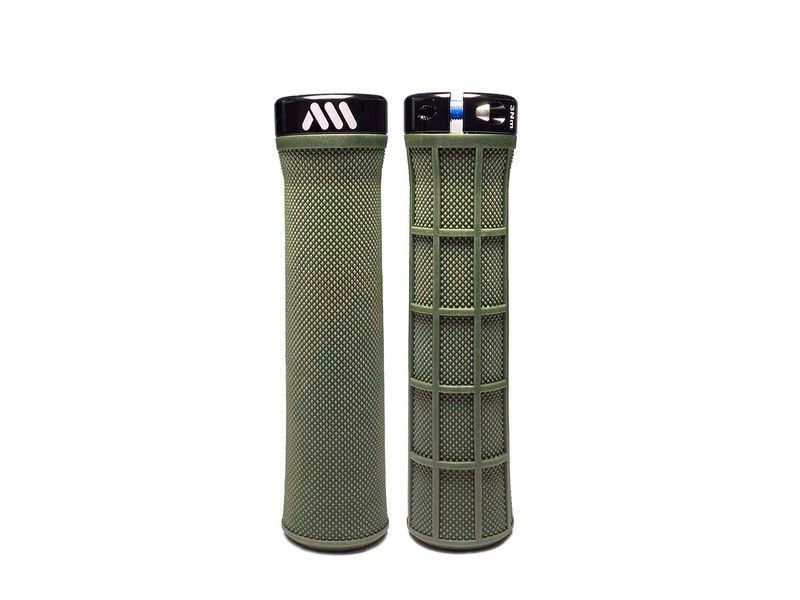 Puños para Bicicleta AMS Berm Grips - Verde: Agarre, Comodidad y Estilo para tu Bicicleta