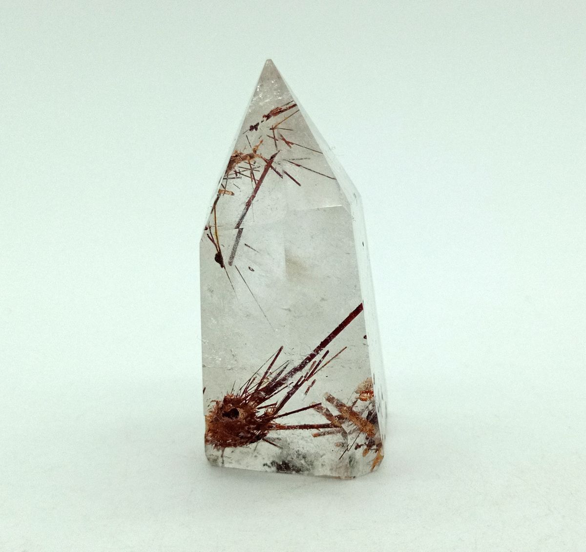 Punta de Cuarzo rutilado