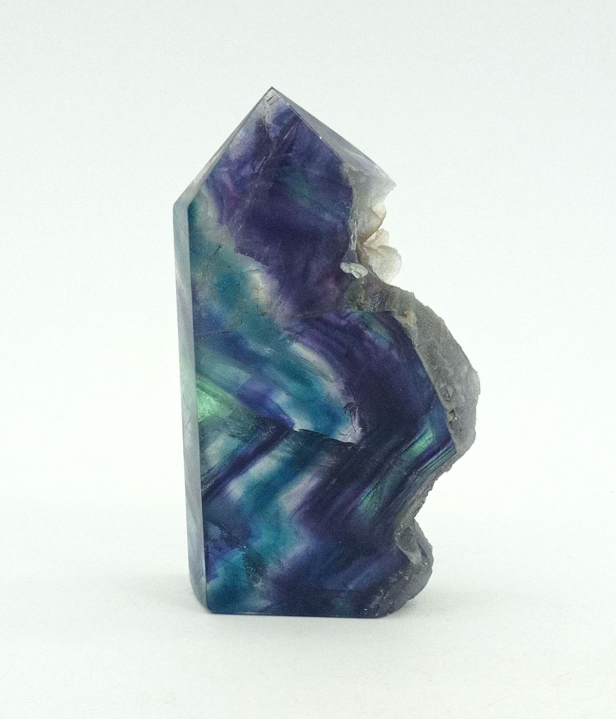 Punta Fluorita semi pulida