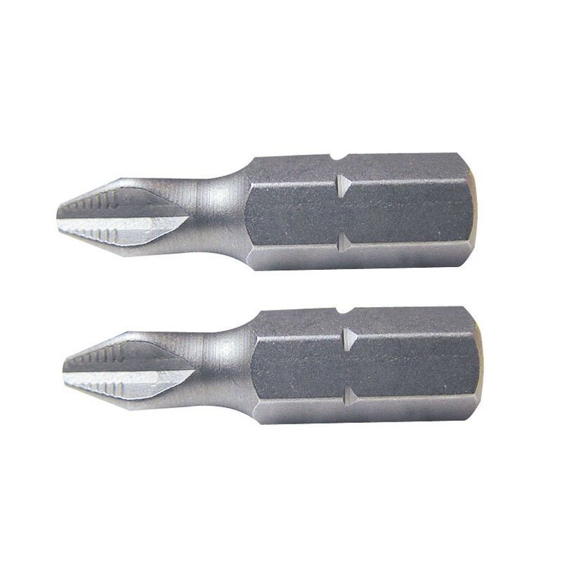 Puntas 25 mm. DIN 3126 Puntas 25Mm.Phillips Nº1 Jgo.2Ratio