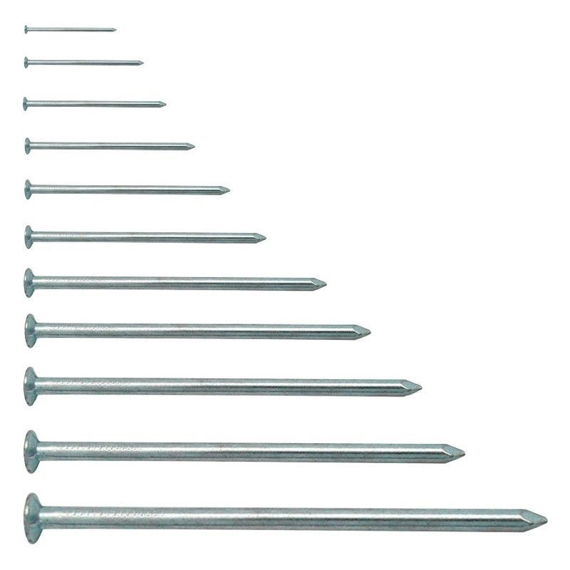 Puntas C/Plana Cinc. 18x80 Ehs