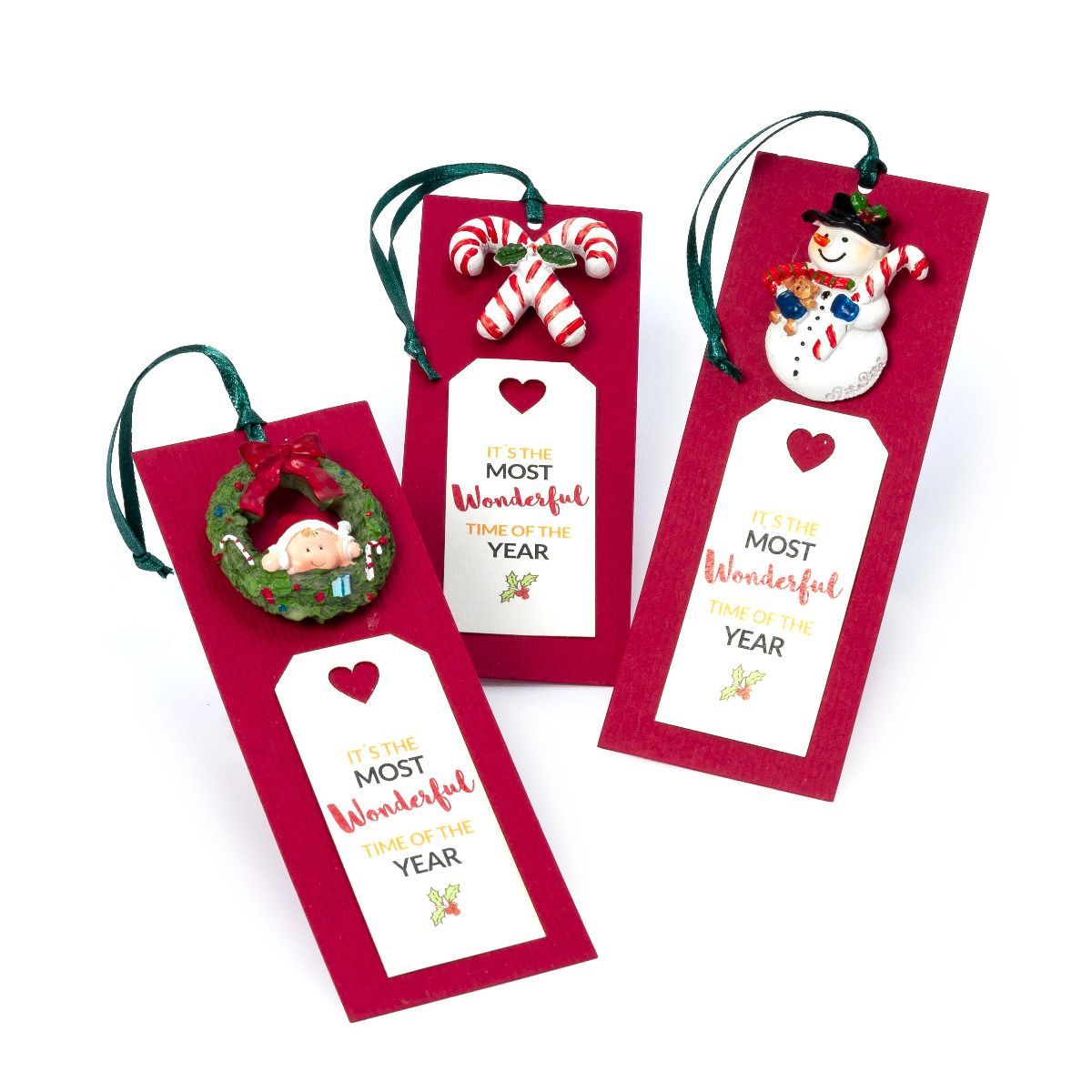 Punto libro y imán Pit & Pita navidad, surtido, min.12