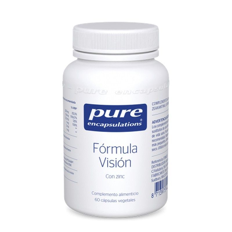 PURE Encapsulations Fórmula Visión 60 cápsulas 46g