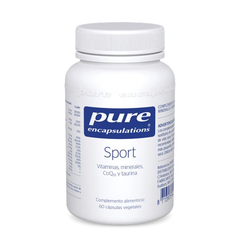 PURE Encapsulations Sport 60 cápsulas 76g