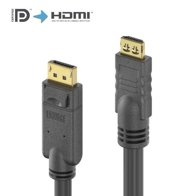 Purelink Cable Displayport A Hdmi 4K 18Gb 2M
