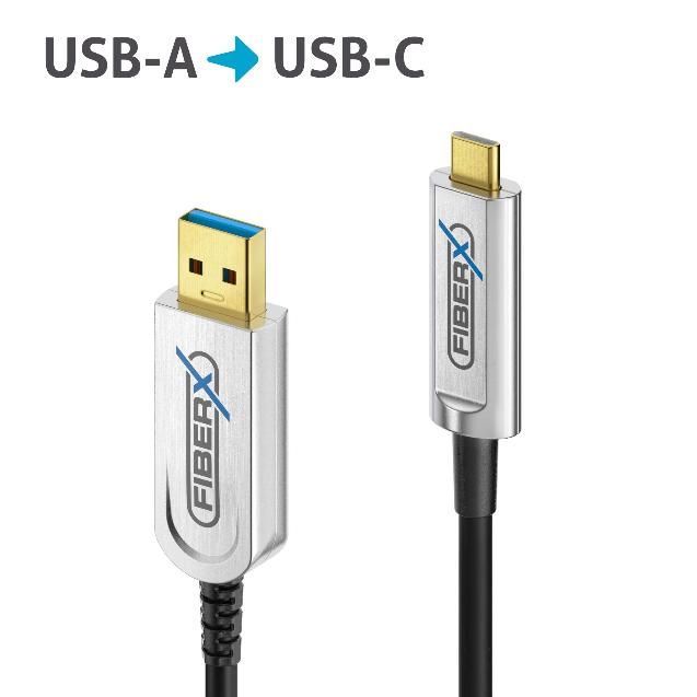 Purelink Cable Fibra Usb-A A Usb-C 3.1 25M