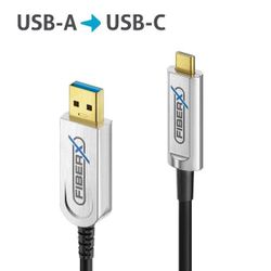 Purelink Cable Fibra Usb-A A Usb-C 3.1 50M