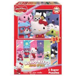 PUZ 2x25 HELLO KITTY SUPER STYLE (MADERA)