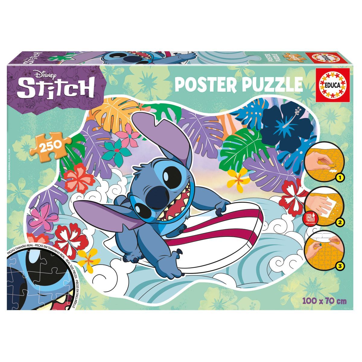 PUZZLE 250 STITCH POSTER