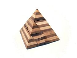 Puzzle 3D Bamboo Pyramid