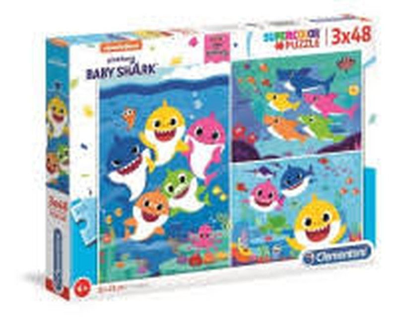 Puzzle 3x48 Baby Shark
