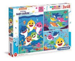 Puzzle 3x48 Baby Shark
