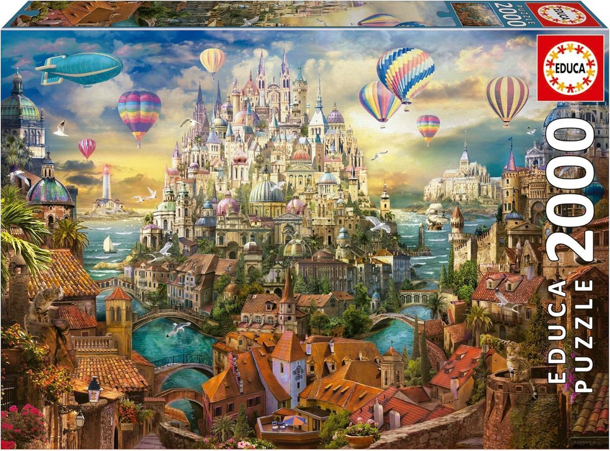 Puzzle - Ciudad De Los Sueños - 2000 Piezas - Educa