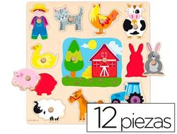 Puzzle Diset Silueta Granja