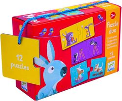 Puzzle Dúo - Contrarios - Djeco