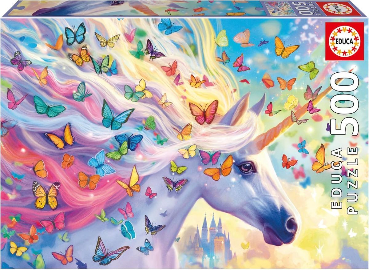 Puzzle Unicornio Arcoíris 500 Piezas