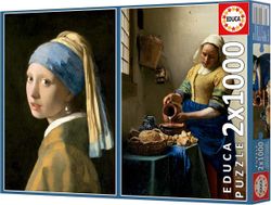 Puzzle - Vermeer - 2 x 1000 Piezas - Educa