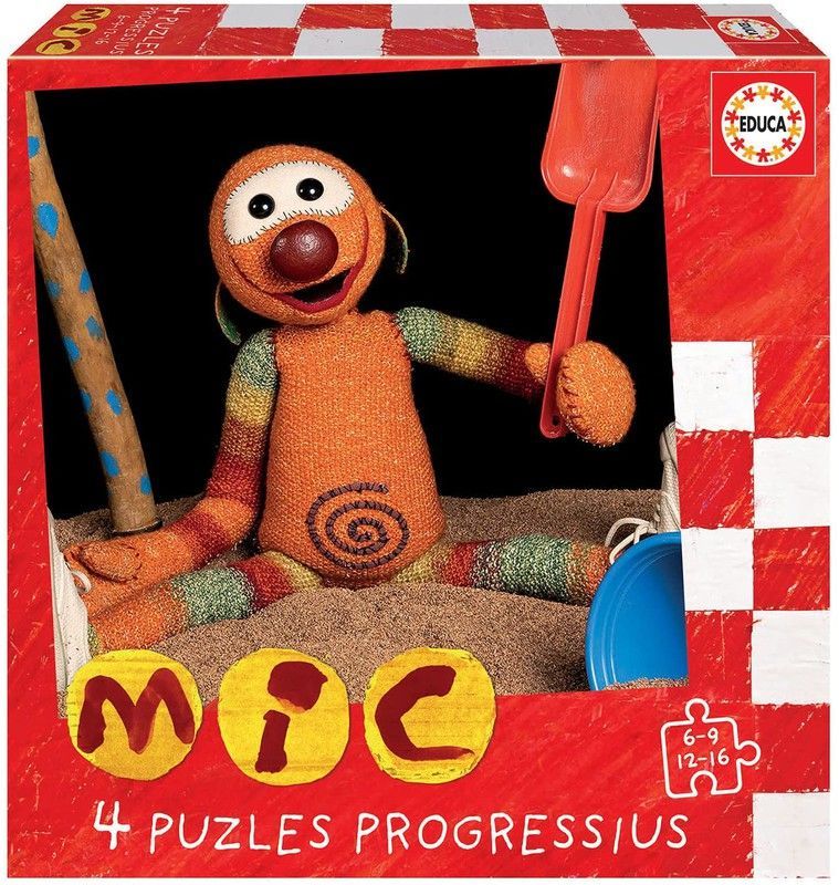 Puzzles Progresivos Mic 6-9-12-16 - Educa