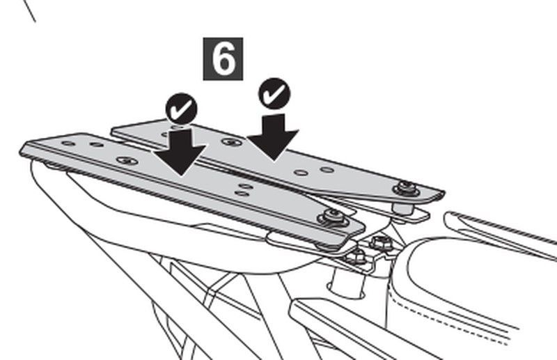 QJMOTOR SRT 800 22> Fijaciones maleta superior
