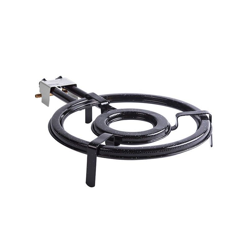 Quemador Paellero Tubo Plano 400Mm.