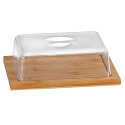 Quesera Rectangular Bambu Kesper