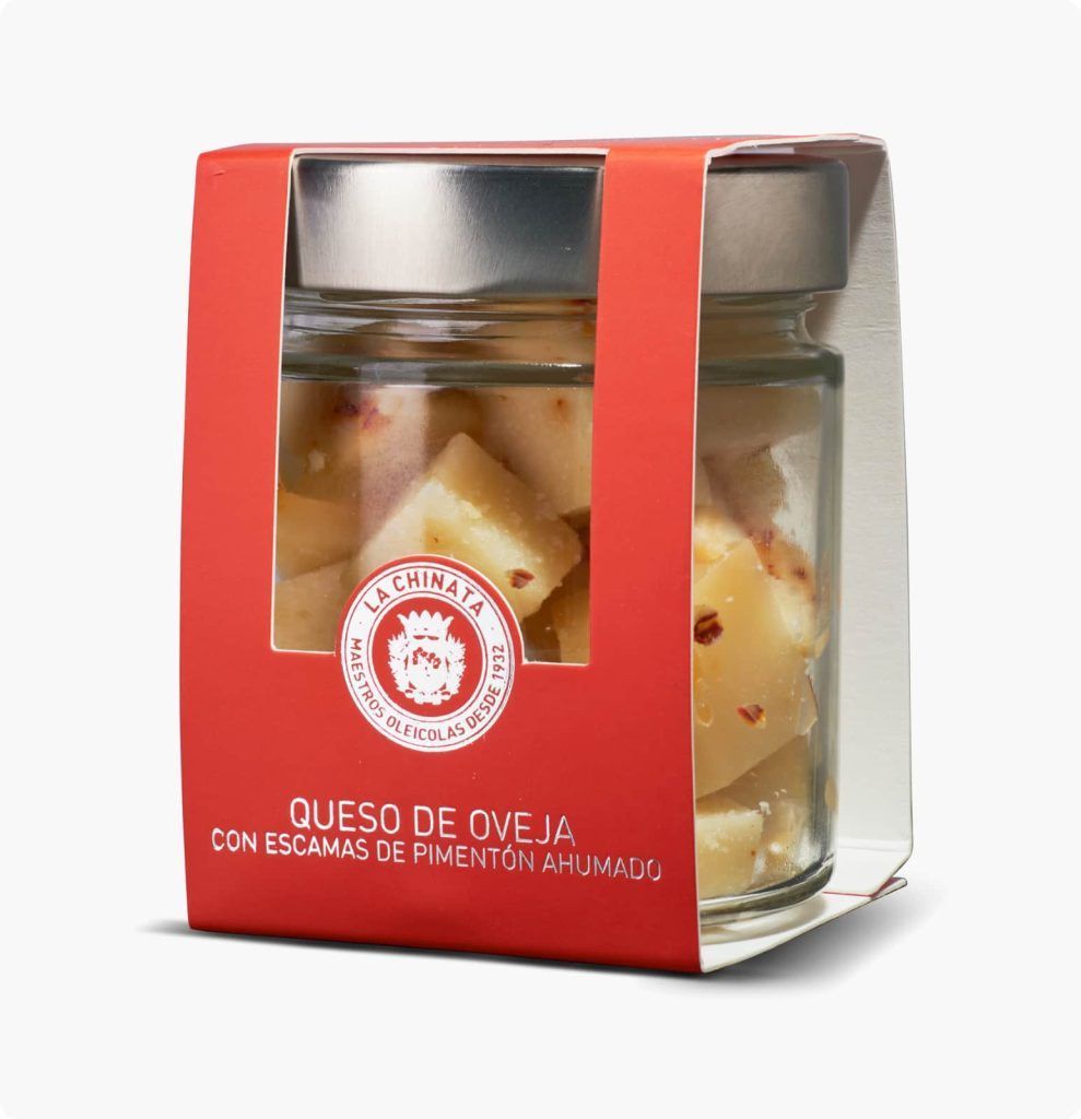 Queso de Oveja con Escamas de Pimentón* 100 gr La Chinata