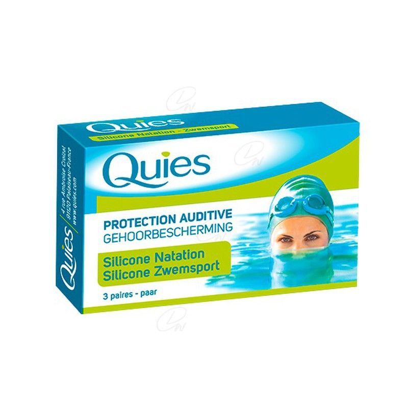 Quies Tapones Oidos Natacion Silicona 6 U