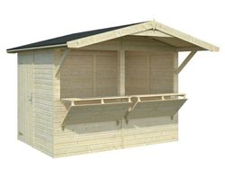 Quiosco de madera Palmako stella 5.0 m2 311 x 267 cm el16-2719 101137