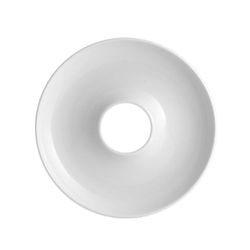 Rabanera porcelana Domo Whité, Ø19,5x2,5 cm