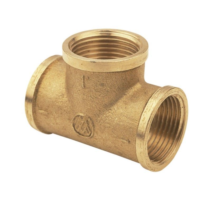 Racor latón rosca METALGRUP Racor Laton Te Hhh 3/4"  1 Un