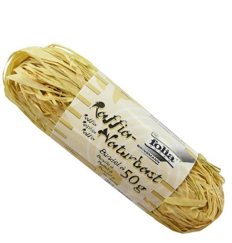 Rafia Natural, Natural 50 gr.